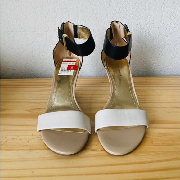 Marc Fisher Corri Leather Wedge Sandal - Size: 8 - Picture 4 of 12